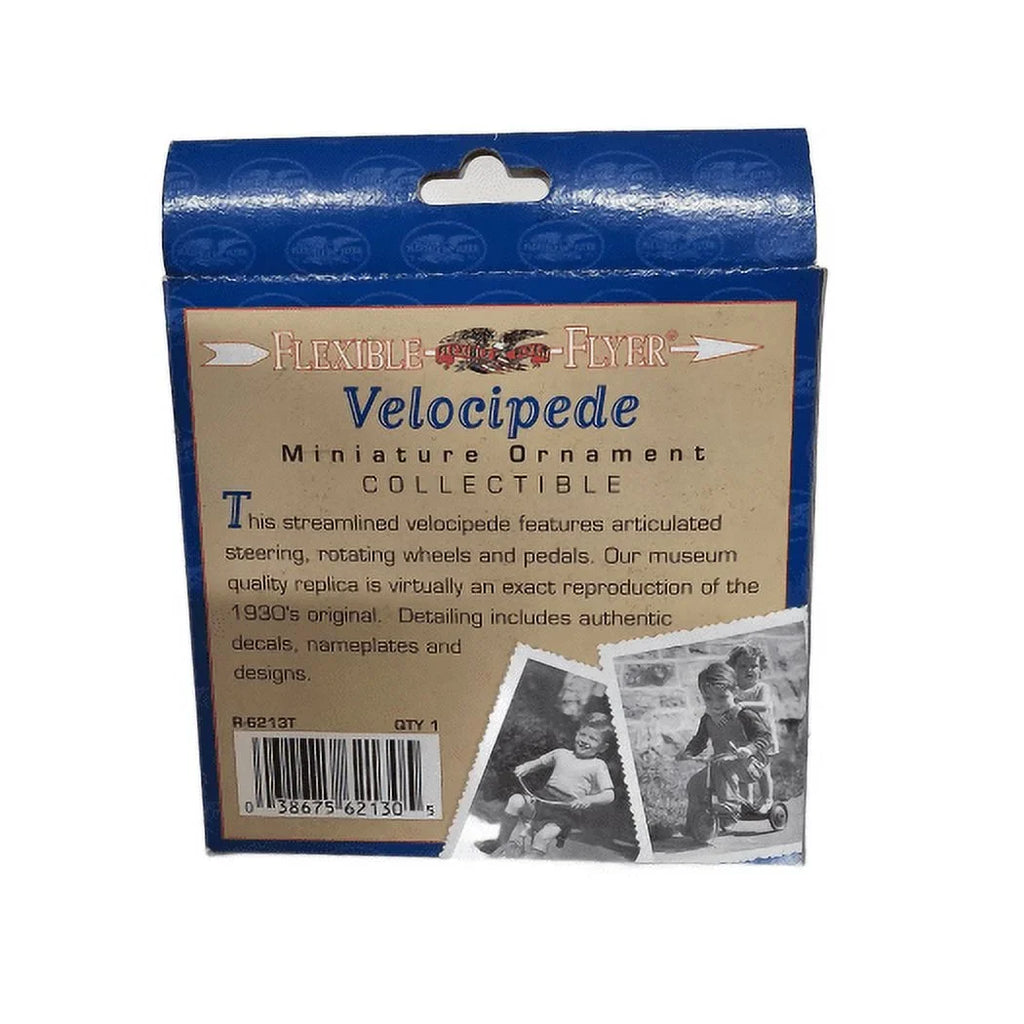 Flexible 1930's Flyer Brunswick 1998 Miniature 1/20 Scale Velocipede Tricycle
