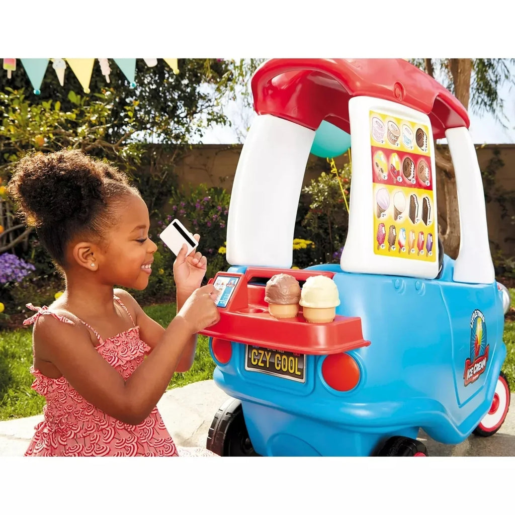 Cozy Toddler Tikes Girls Months - Boys Little to Years Ages 5 18 Foot-To-Floor Car Coupe For Cream Old Ice Ride-on Truck Kids