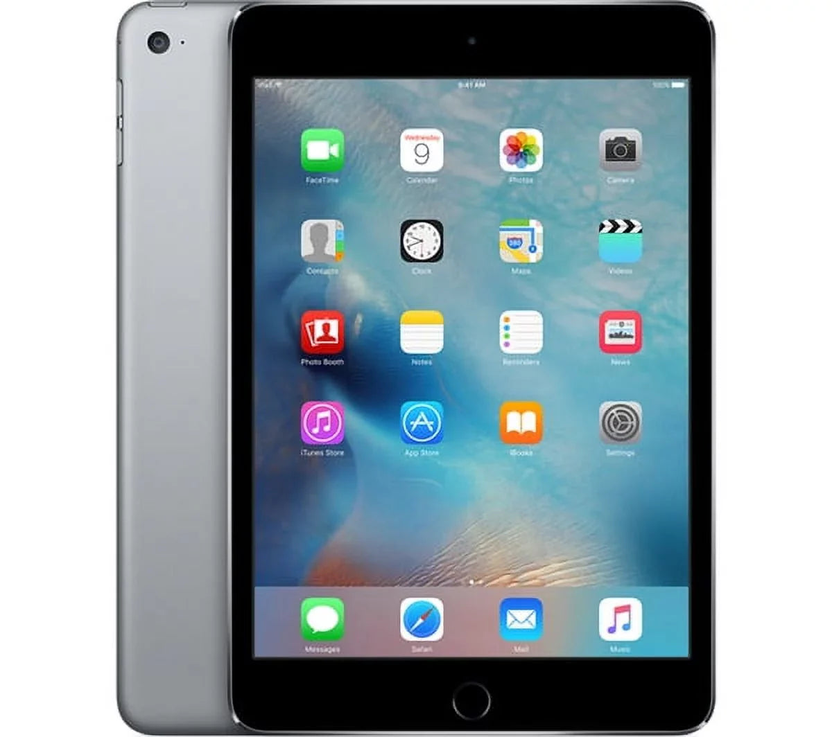 128GB Wi-Fi Gray MK8D2LL/A Apple 4 Restored (Refurbished) Space iPad Mini