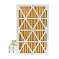 Size: 3 Actual x Air 2" 12x20x2 Pleated Glasfloss. x MERV Filters Pack of Inch 1-3/4 11 19-1/2 by 11-1/2