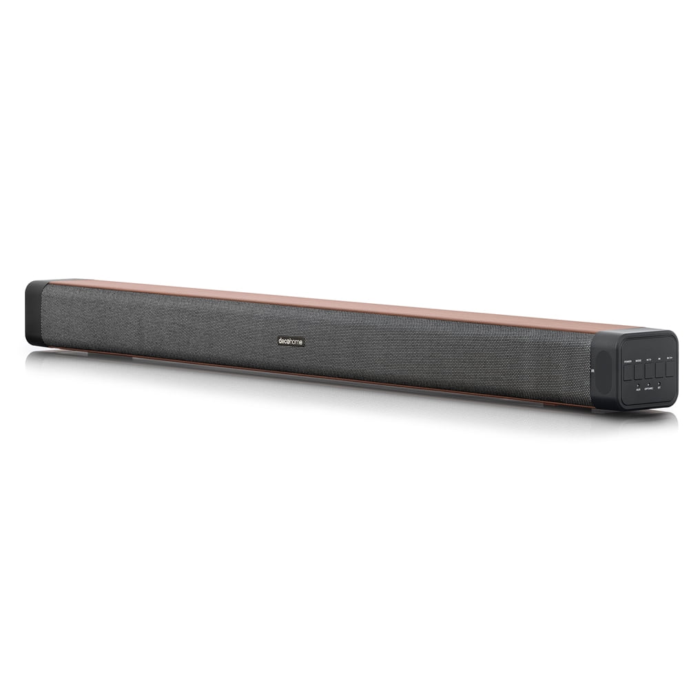 Dual Restored with Soundbar 60W Drivers 2.5 Builtin Deco inch and Gear Four (Refurbished) 2.0 Channel Subwoofers SB200WOD