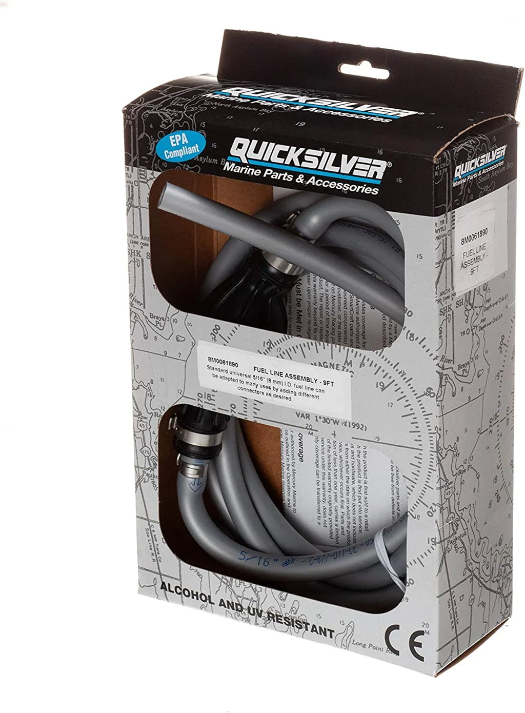 Line-9 W Ft Quicksilver Replaces Fuel Mercruiser / Qs Mercury 32-8M0061890;