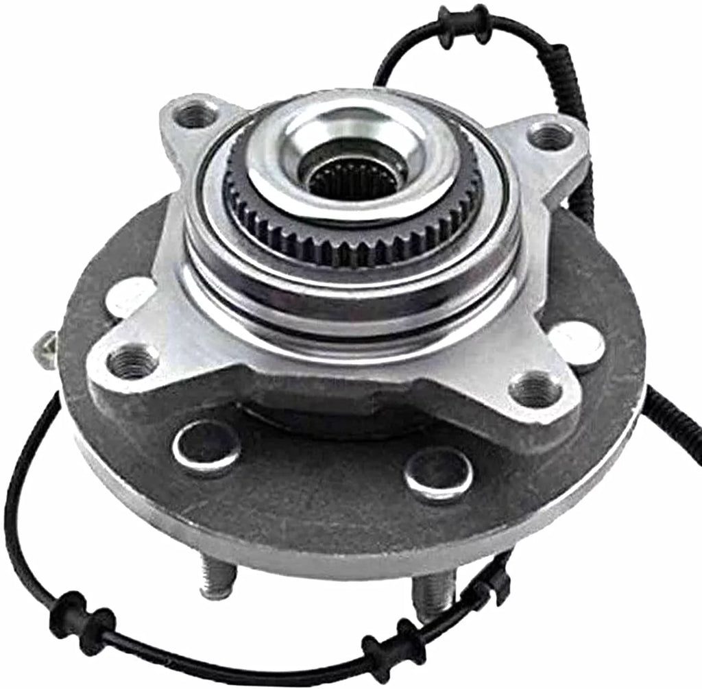 Front Wheel Lugs JADODE Bearing w/ABS, for F-150 6 Mark Assembly 4WD Wheel Lincoln Replacement Hub 515079 2006-2008 LT Bearing Ford 2005-2008,