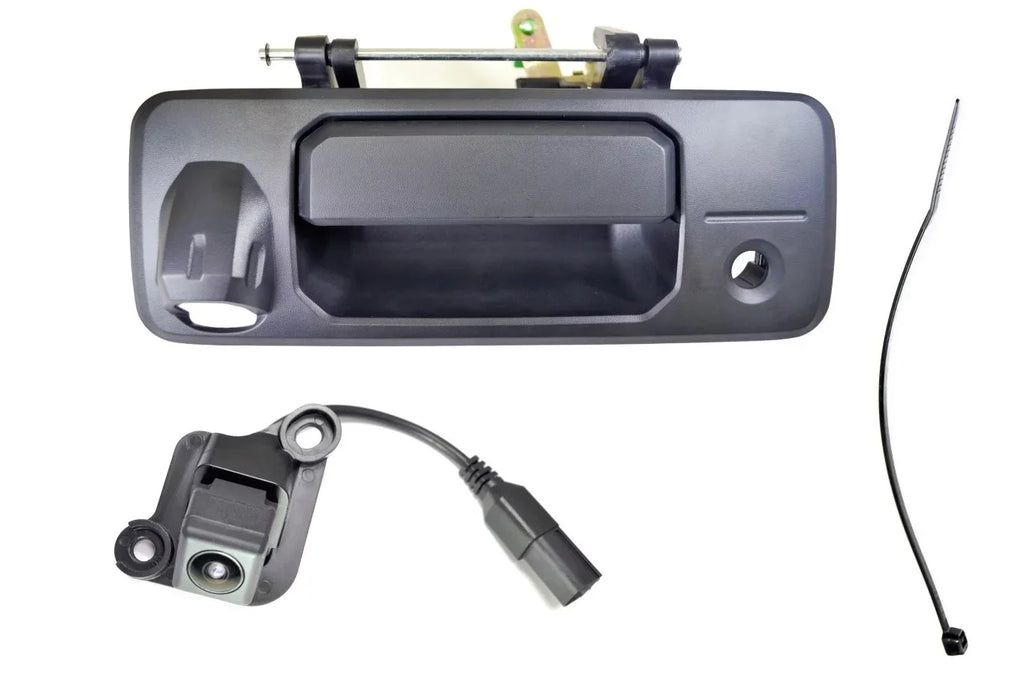 Up PT Auto TACOMA Fits 2018-2020 Black Warehouse Assist Tailgate TO-3954A-BUC61 Textured Handle Park Back - - select: TOYOTA Camera with