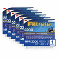 20x20x1 Filter Filtrete MPR 2200 Allergen 6 Elite - Pack