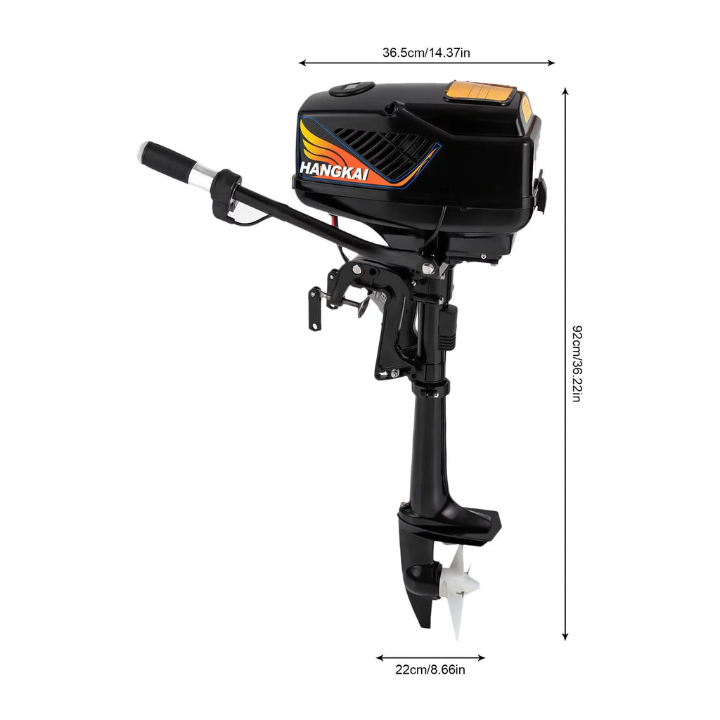 Motor Short 48V Fishing Electric Outboard Shaft 5.0HP Boat Trolling Engine