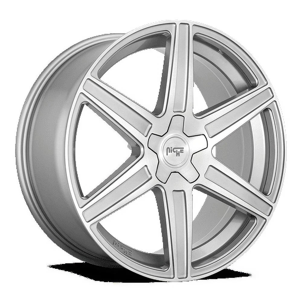 M241 Anthracite 71.5Cb 20X10.5 40Et Wheel And 5X112 Clear Brushed Tinted Niche Carina