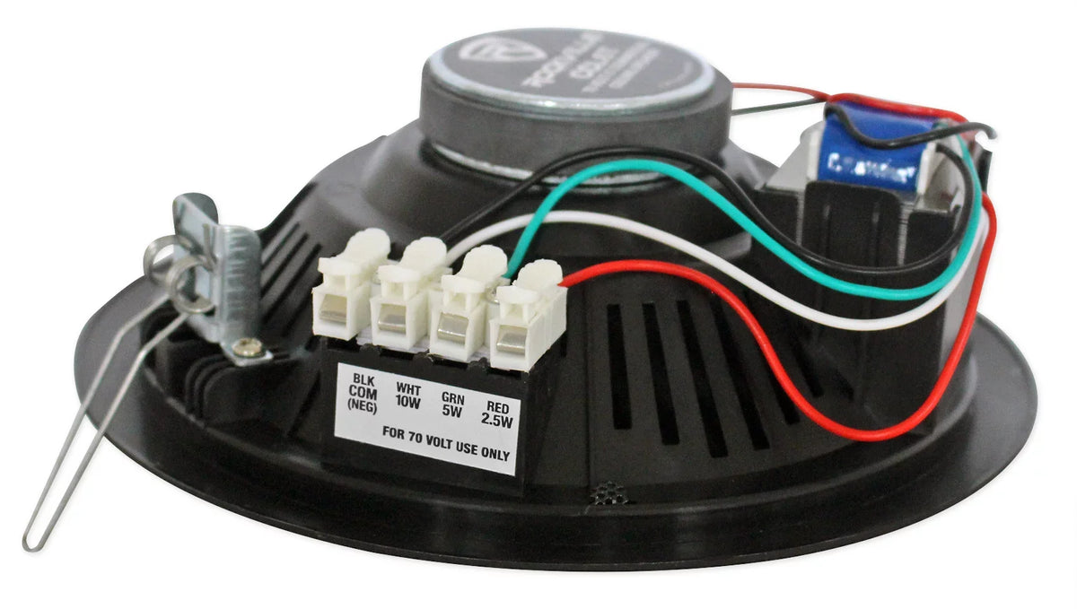 JBL Black Speakers Ceiling VMA2120 in 2-Ch 70V Wall+(4) Commercial Amplifier+(2)