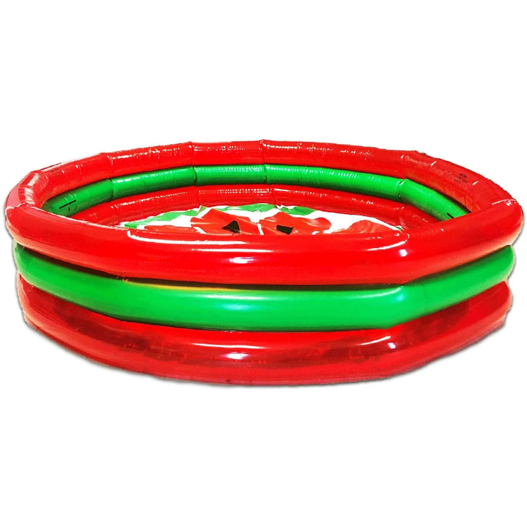Pool Kiddie Inflatable Hoovy 3 53 Gallon Inch Ring Swimming Set Watermelon 59