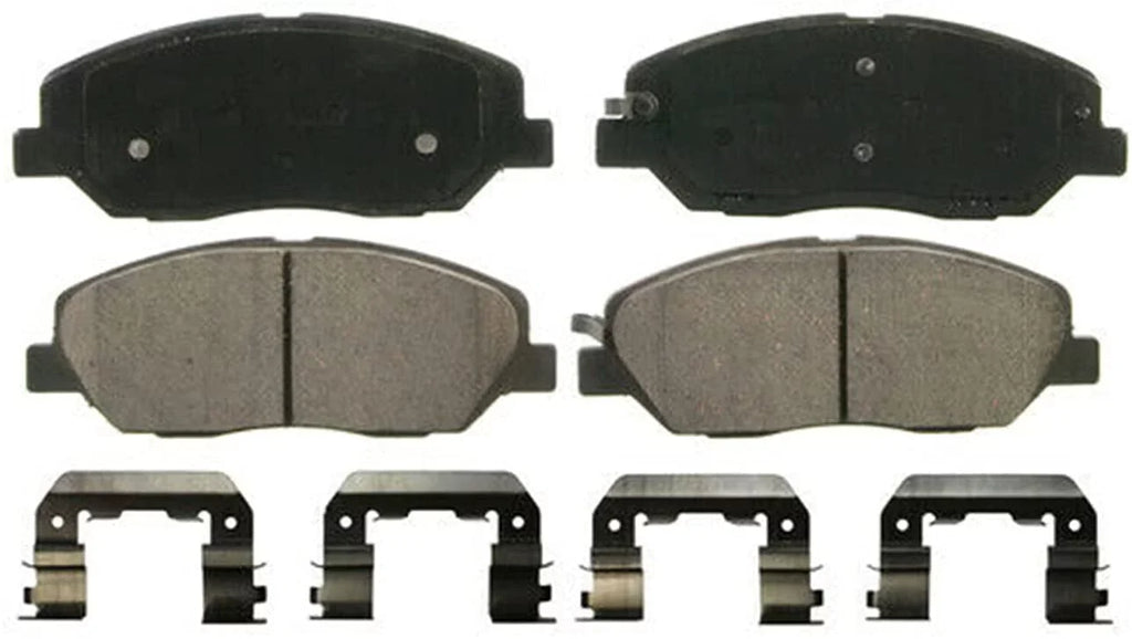 Brake 2009 Brakes Front Detroit for 2007 - Replacement Santa Pads Hyundai Brake and Axle 2008 Pads Fe Ceramic Rear w/Hardware