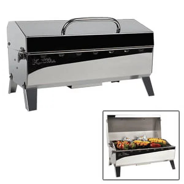 and Gas N' Grill w/Regulator, Stow Thermometer - 160 13,000BTU Kuuma Igniter Go