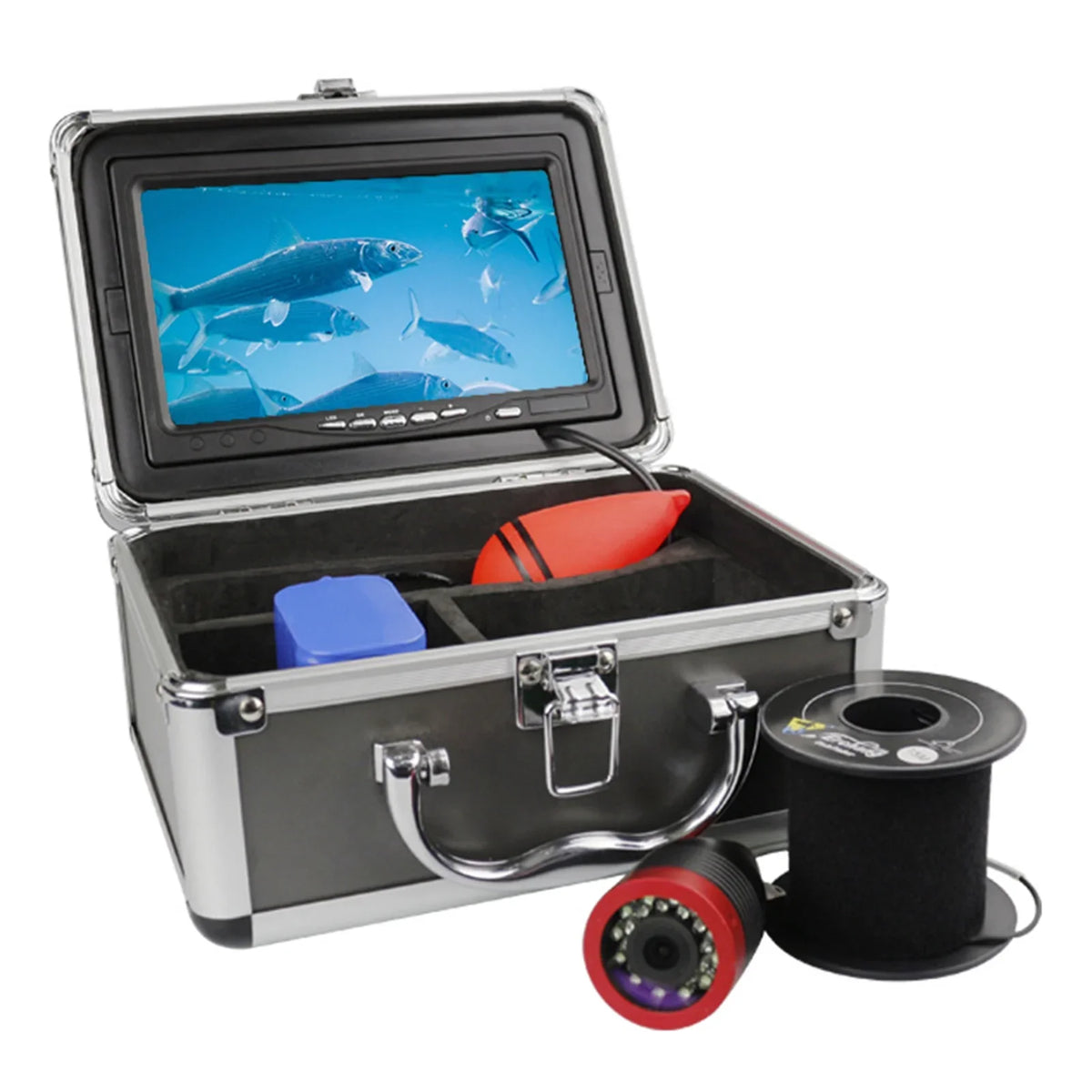 Ease Sea and Camera Fish Depths Fishing Underwater Lake, of Erchang Boat, Finder Inch Portable Screen, with - Explore Kayak, Fishing 7