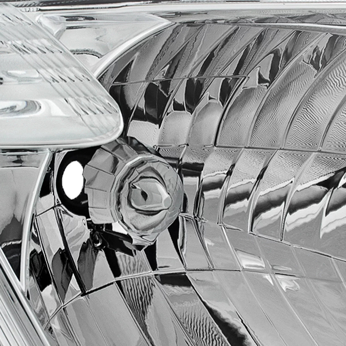 Left+Right Fits Chrome Replacement - [Halogen 2008 highlander Pair Type] 2009 AKKON Toyota Headlights 2010