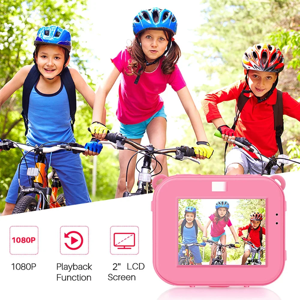 1080p Present Kids Camera 30m New Year Camera,Camera New Built-in 1080p Waterproof Year 12mp Battery Video 30m Video Built-in 12mp Camera Present Children Battery Camera
