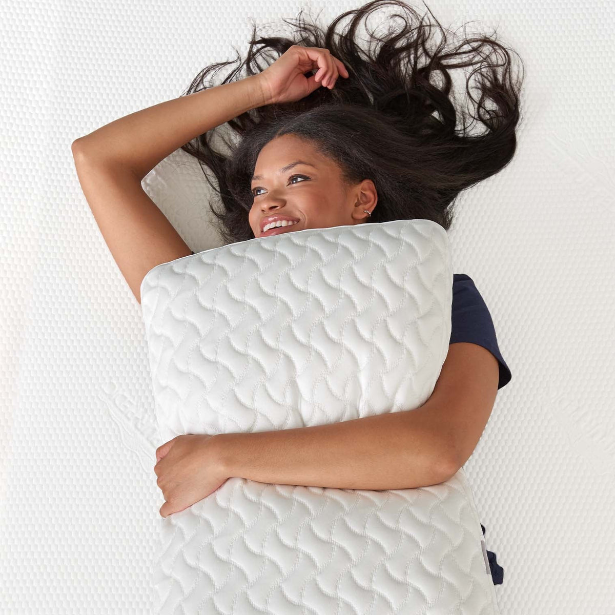 Cloud Bed Queen, and Sleepers, Foam Pack Side Pillow Tempur-Pedic Back Memory for 2