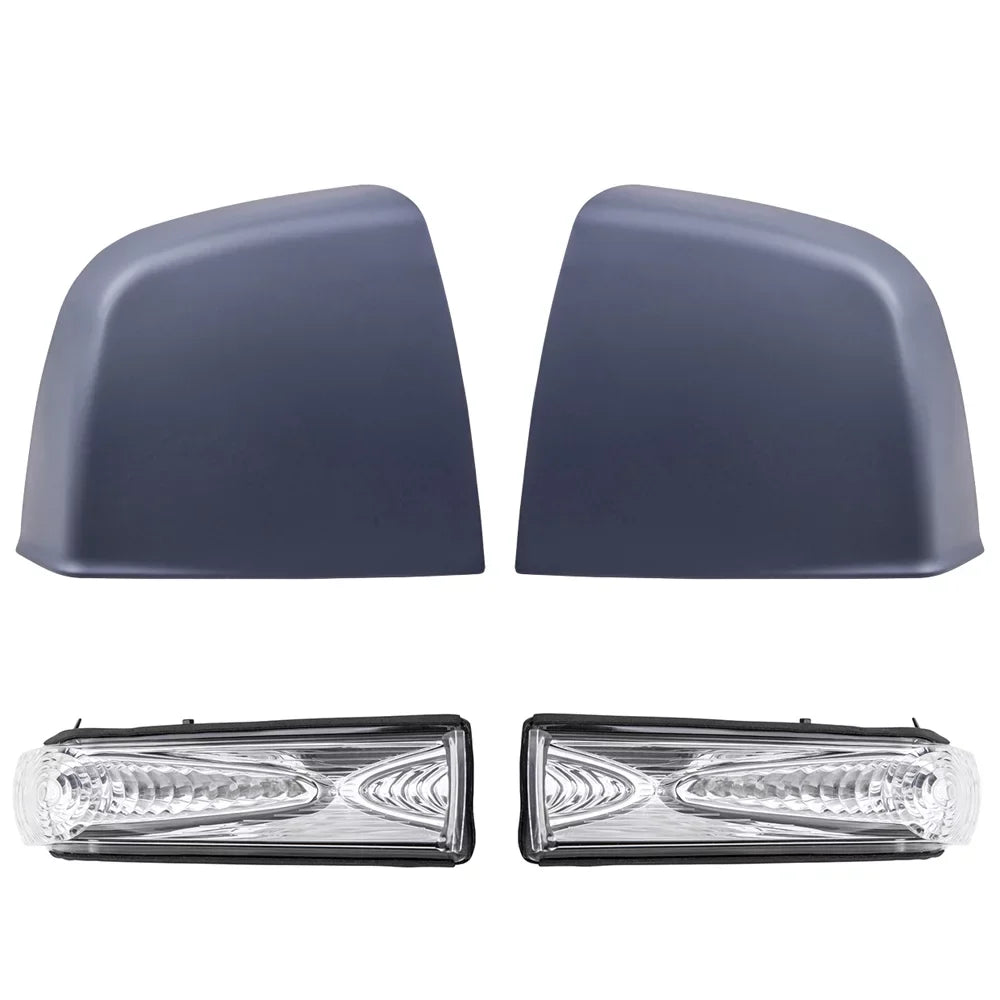 And Match City Aftermarket To Replacement Piece Set SLT/Tradesman Brock Right 4 Door Gray Passenger Driver Left RAM Compatible Signal SLT 2015-2021 Paint Cover With Promaster Turn Light Mirror