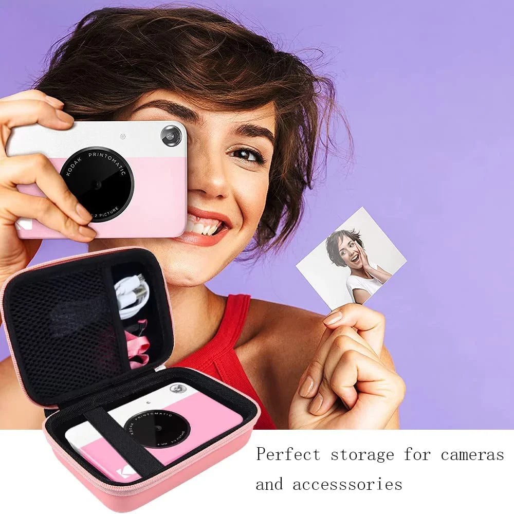 Kodak Printomatic Digital Camera(Case Only) with (Pink) Print Camera Compatible Kids Instant Case