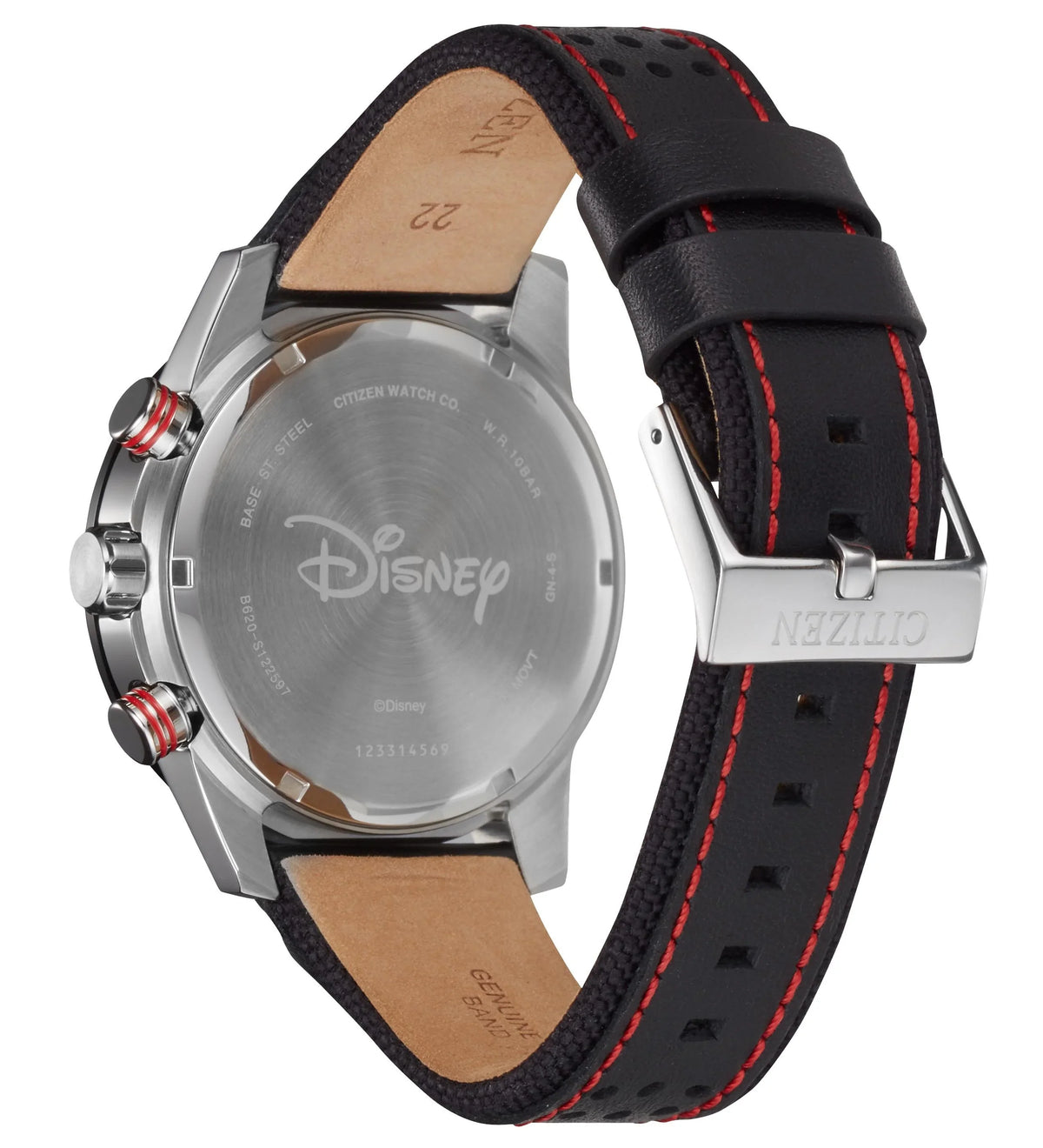 Men's Watch Citizen Eco-Drive - Mickey CA4439-07W Chronograph Disney Racer Mouse