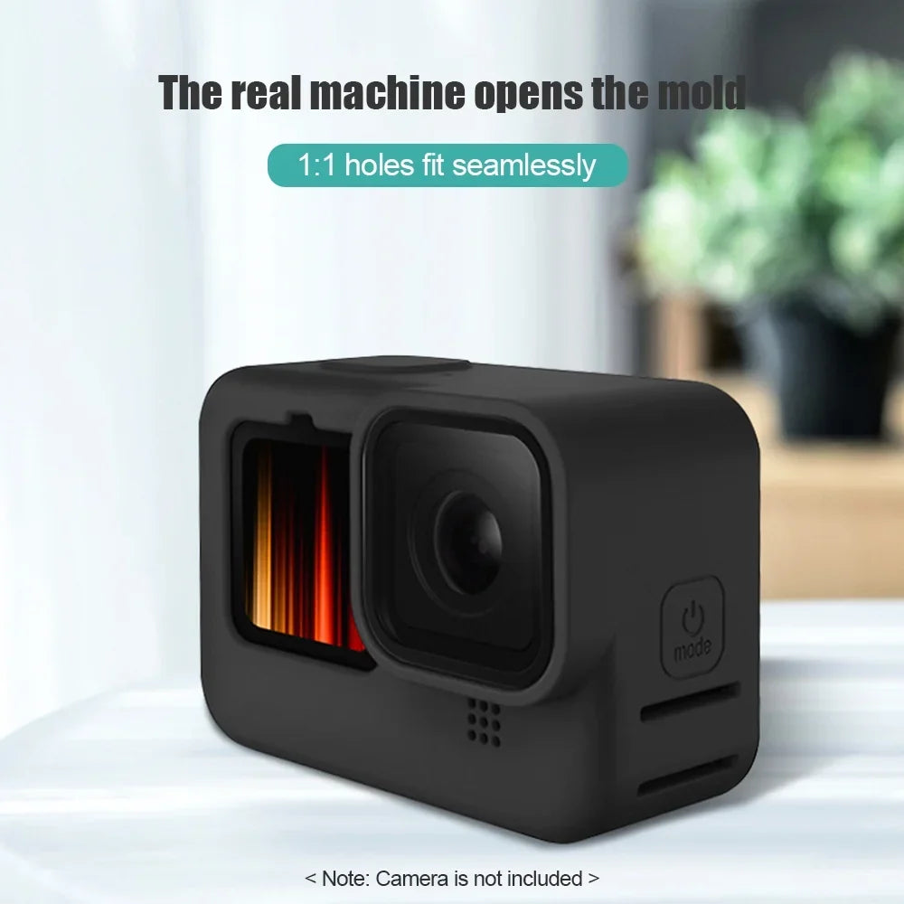 Silicone Kit, Case Camera, OWSOO Glasses, Filters, Compatible, Protective Plates Fog Waterproof Tempered for Protectors,