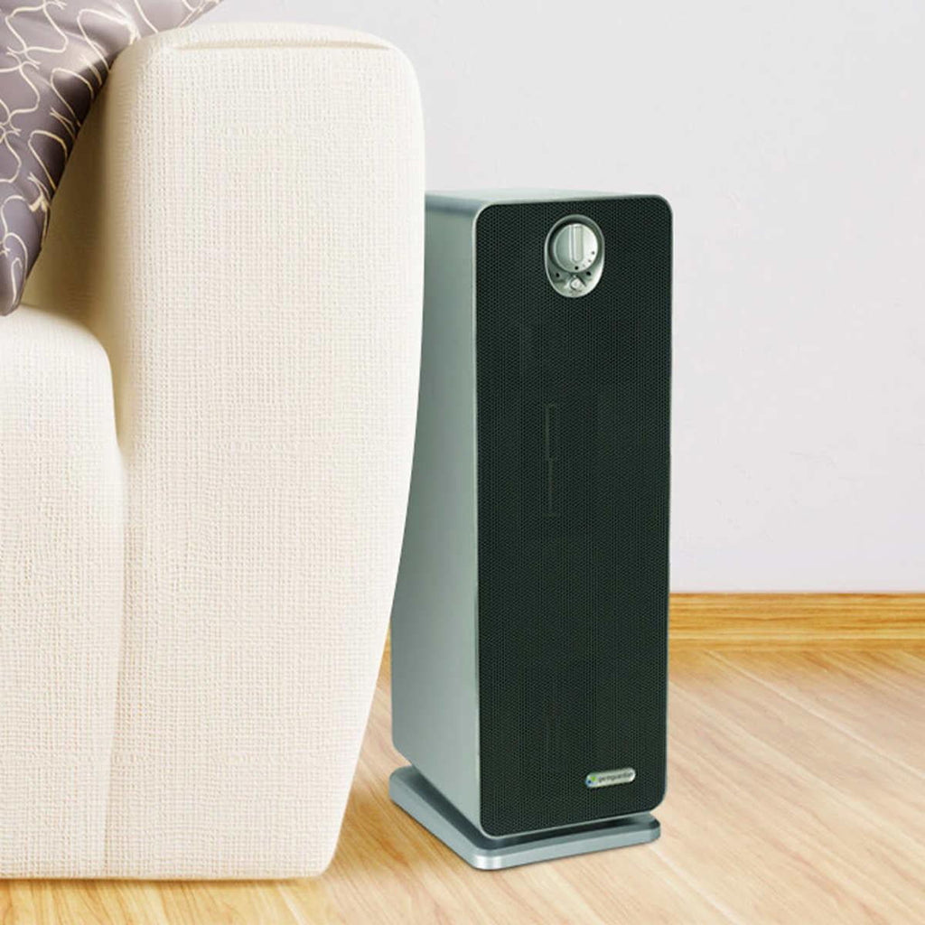 Air HEPA Reduction, Purifier, with Sanitizer GermGuardian 22 True and Odor 2-pack UV