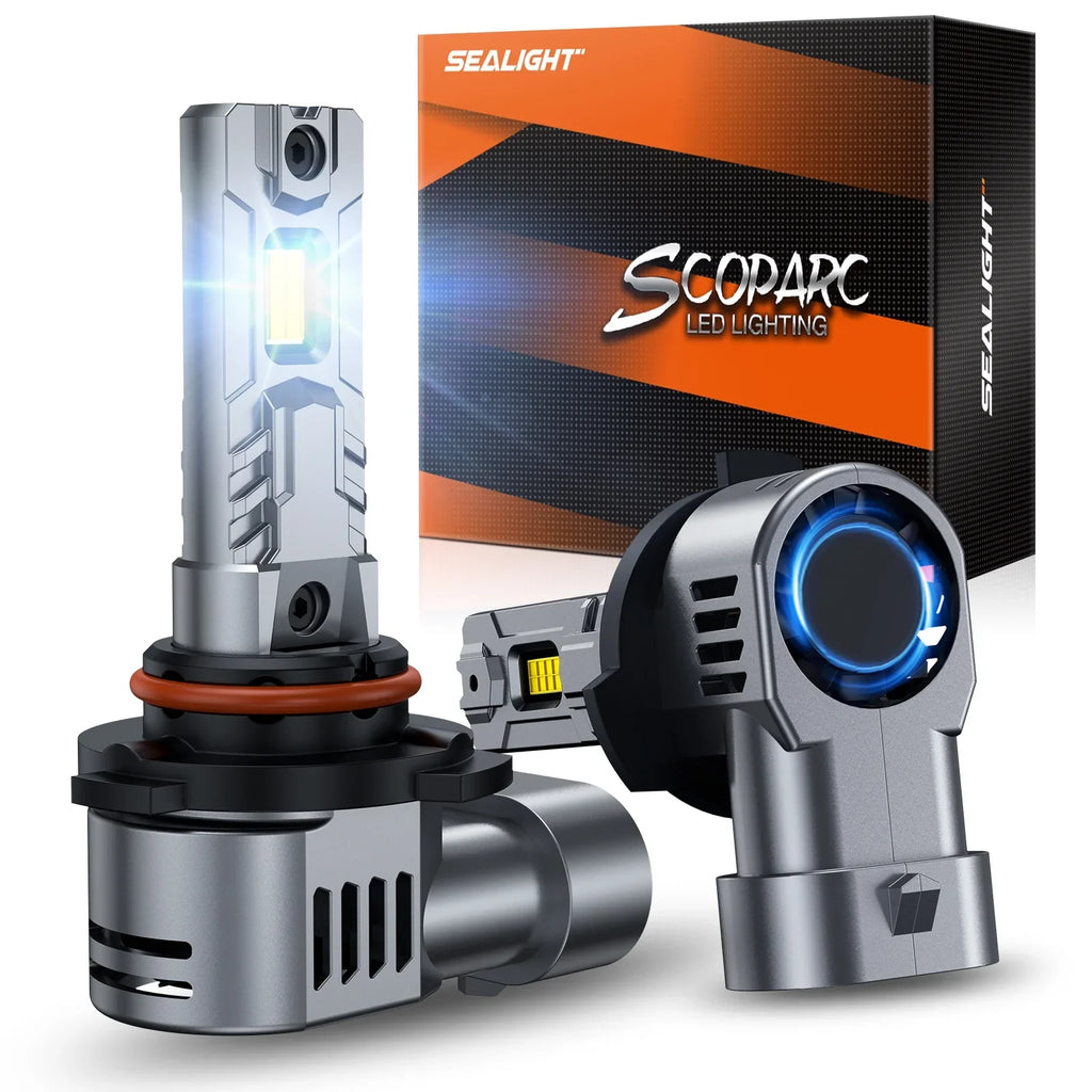 White, H11 LED HB3 Bulbs LED 9005 H9 Light H8 6500K Cool Combo, Sealight Bulbs 30000LM
