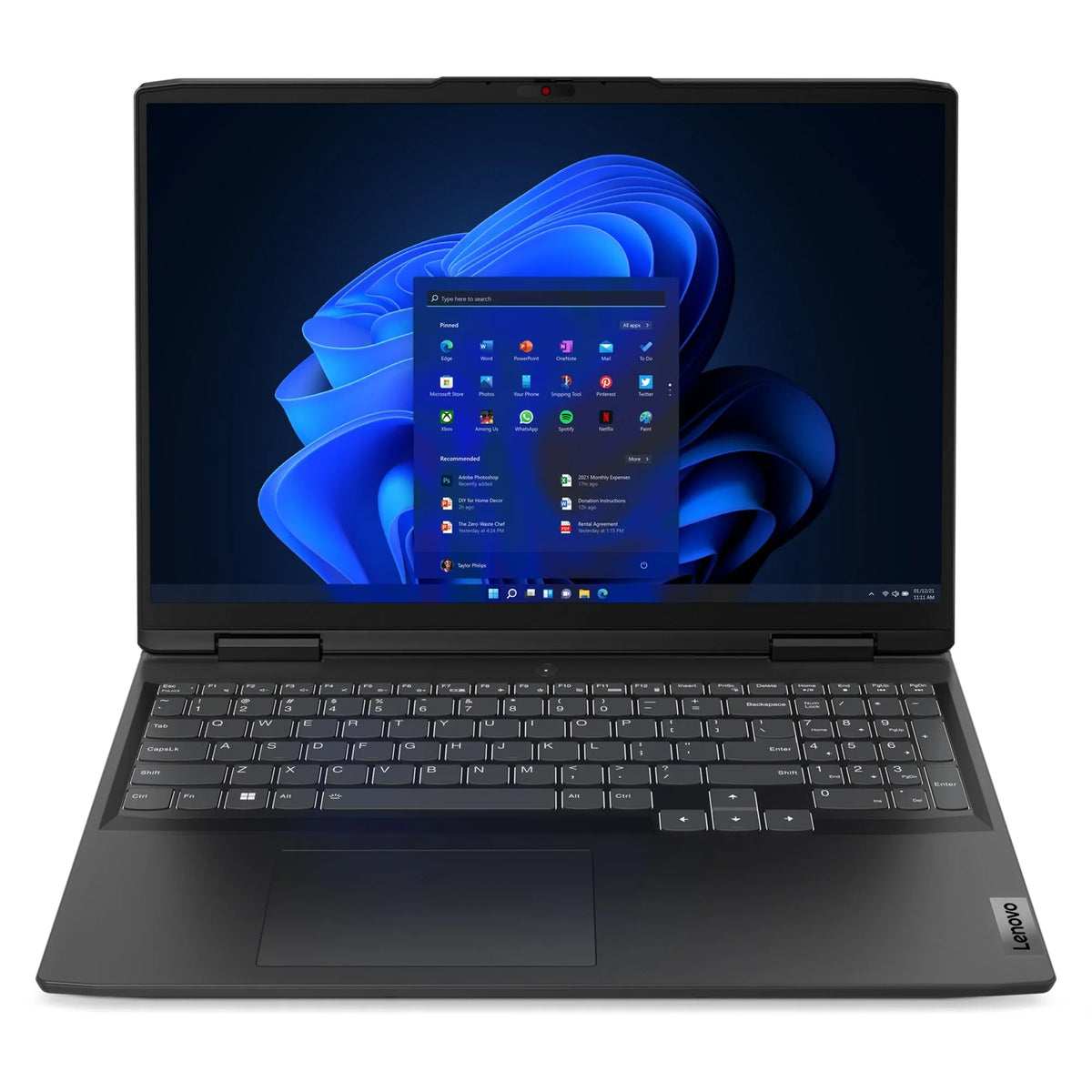 Laptop, 8GB, For i7-12650H, Lenovo IdeaPad 165Hz, 512GB, Gaming Gaming 16" 3i IPS