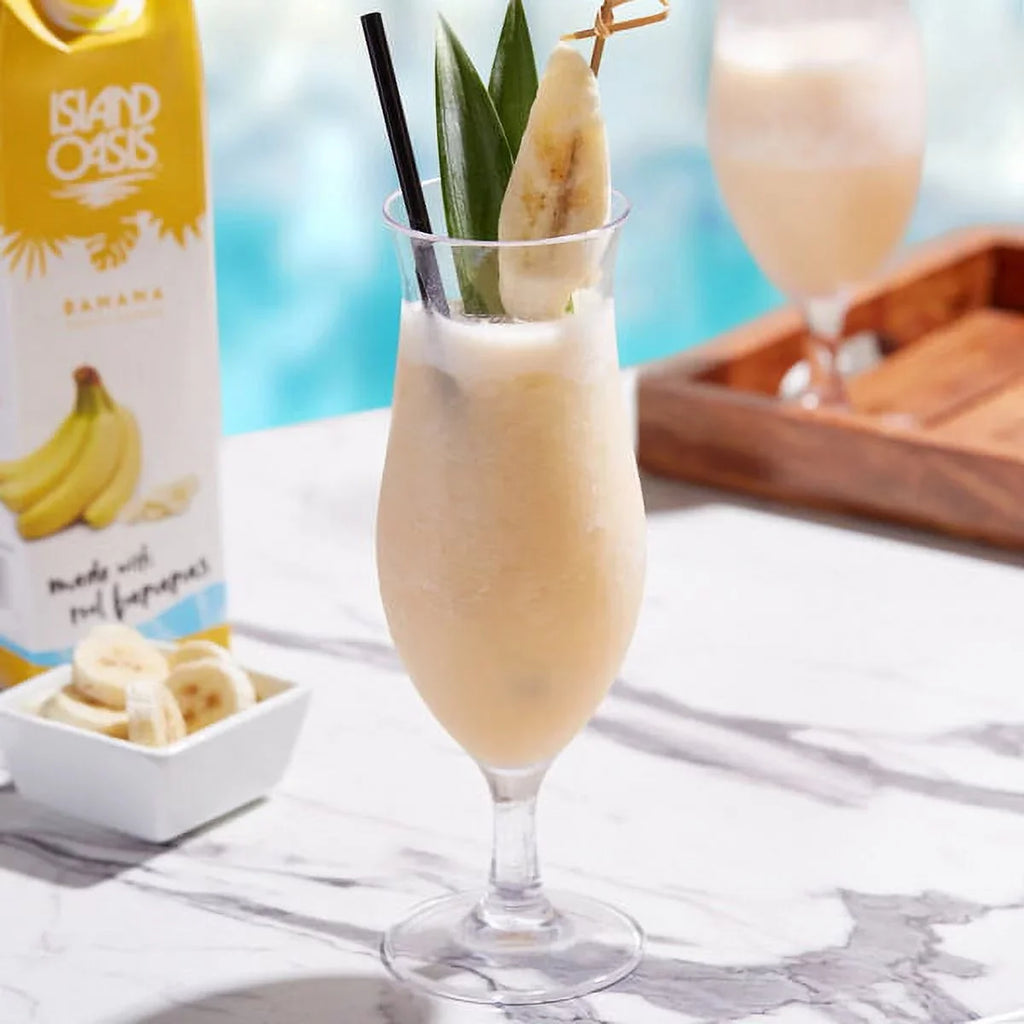 Liter Banana Beverage - Oasis Mix Island Puree Flavor 1 Real Banana