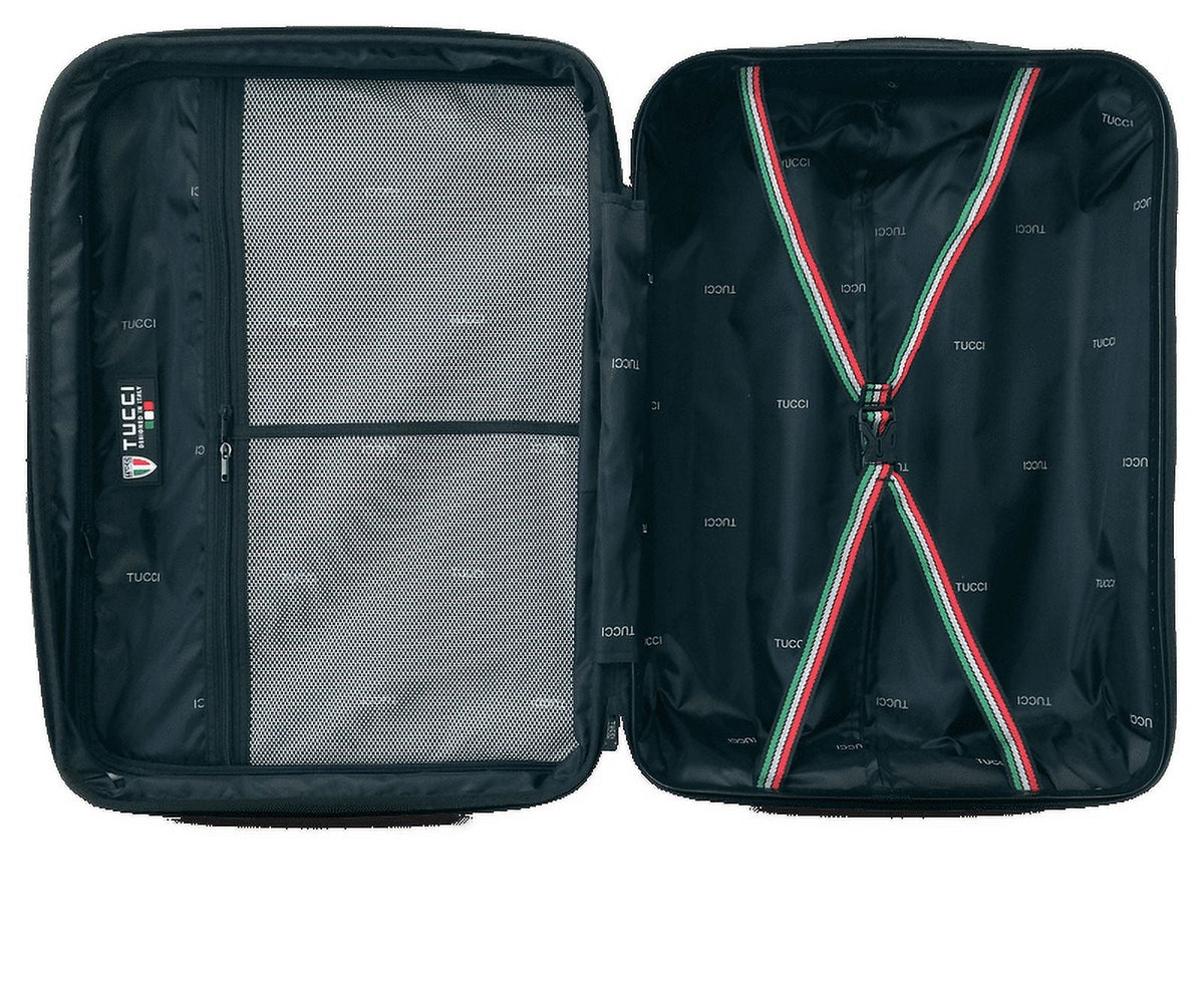 TUCCI Banda T0274 24 Carry-On ABS in. T0274-24in-SLV Luggage, Silver