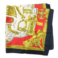 Pre-Owned Carre HERMES Stirrup/Horse Muffler ETRIERS Silk 90 Hermes Scarf Women's (Good)
