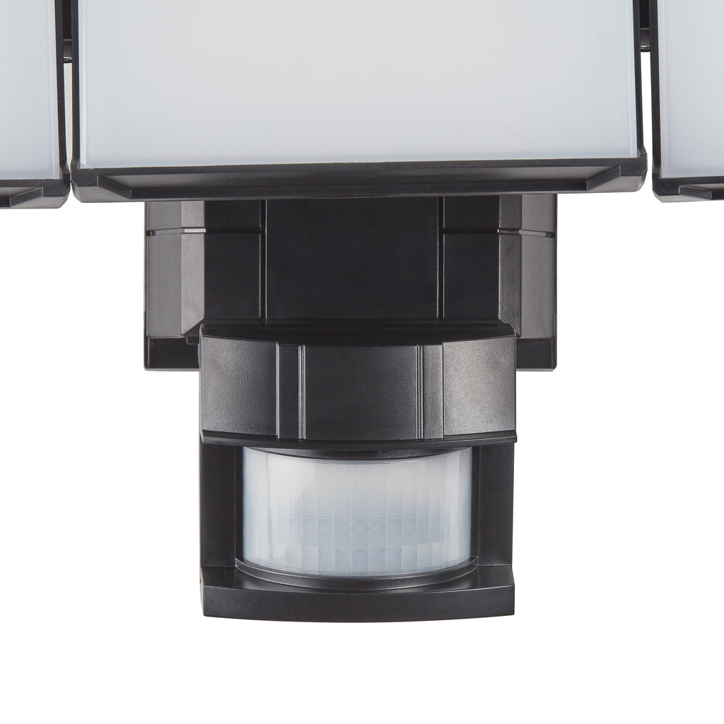 Light, Lumen Hyper Motion Black, Outdoor, Head 2000 Flood Security Sensing Tough Three Solar LED