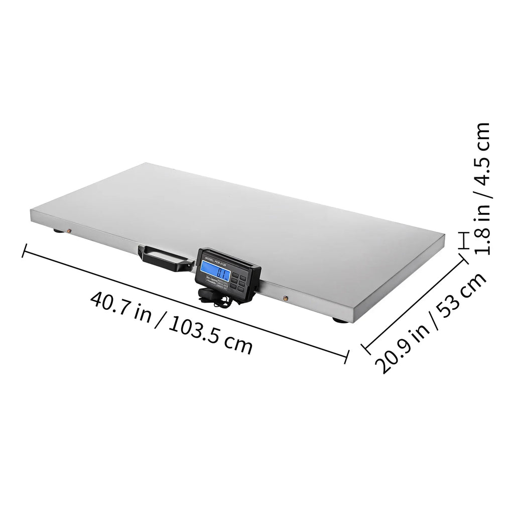 Scale Scale Scales Scale Vet Scale Weight Goat Floor 0.2lbs Scale Pig Scale 40.6x20.9Inch Platform SKYSHALO Scale Livestock Industrial Animal Dog Large x Stainless Digital Large 700lbs Steel Pet