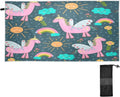 31”X71” Towel, Quick Towel Free Bestwell Yoga Sand Pink Dry Oversized Blanket, Thin Swim Beach Pool Shower Bath Towel Multipurpose Microfiber Towel Unicorns Lightweight
