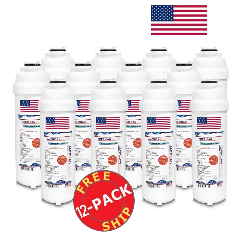 Water Filter Filters Model - AFC-EWH-3000 12 Brand Compatible HACG8SS-WF , Made # - with U.S.A. , , AFC in