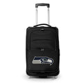 Softside Seahawks 21" MOJO Carry-On Black Rolling Suitcase Seattle