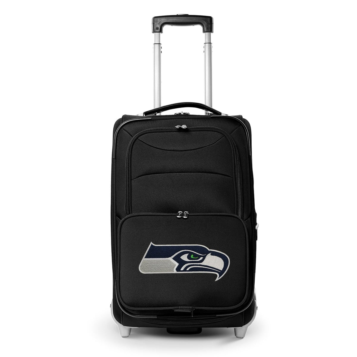Softside Seahawks 21" MOJO Carry-On Black Rolling Suitcase Seattle