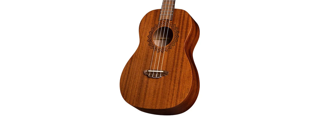 Baritone Uke Mahogany Vintage Luna UKE - VMB Guitar