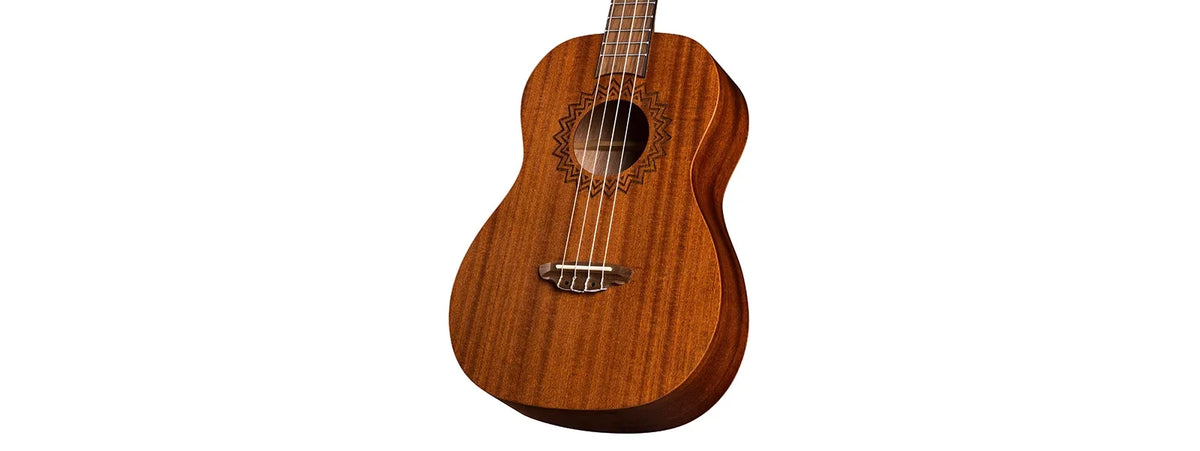 Baritone Uke Mahogany Vintage Luna UKE - VMB Guitar