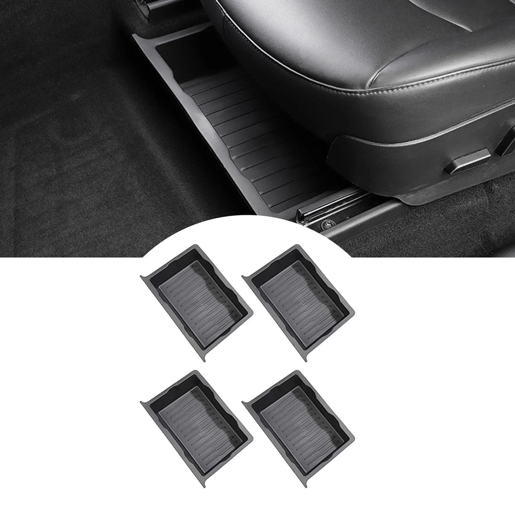 Hidden Tray under Tray Seat Box Model Underseat Storage for Organizer Durable Y