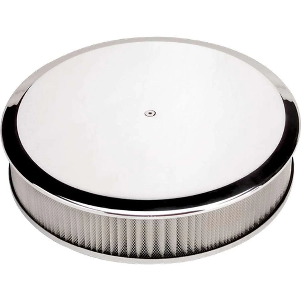Plain 14in Billet Specialties 15829 Round Air Cleaner