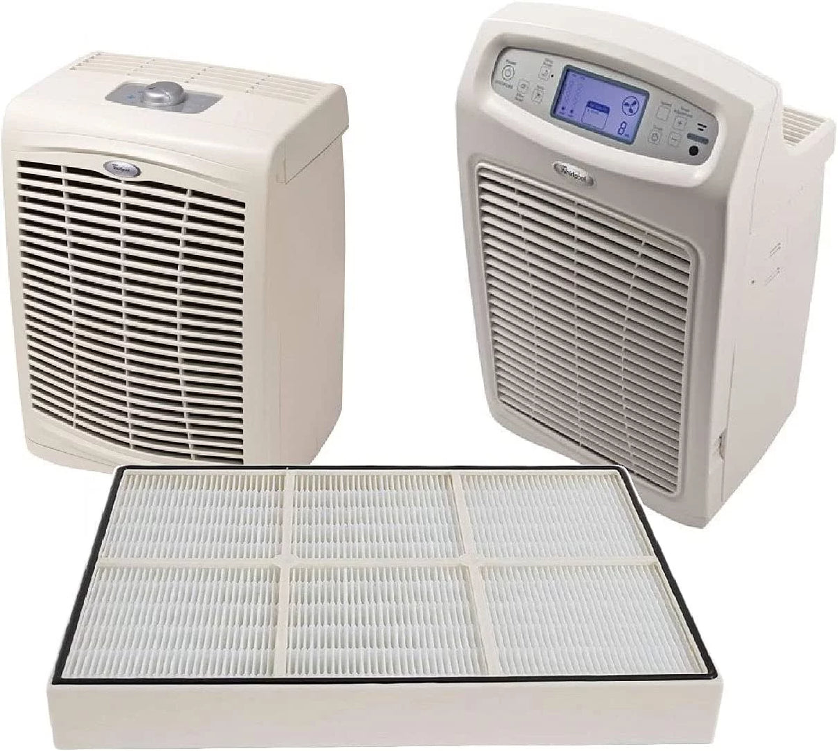 Models APR25130L, 1183051 4 AP150; with (1183051) HEPA 1183051K Whirlpool Purifier # Filters Air APR25530L, 1183051K Filter Fits Replaces Whispure Pre-Carbon and AP25030K, Part