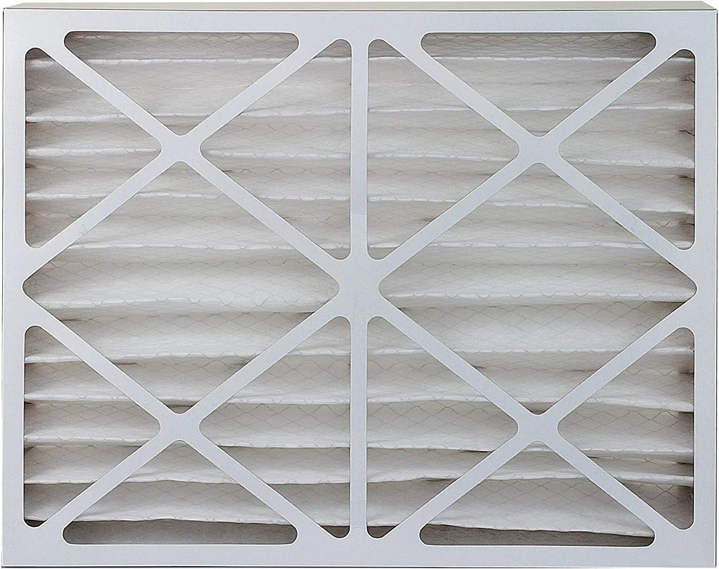Filterbuy Pleated Furnace AC HVAC Air 8 MERV 20x25x4 (6-Pack) Filters