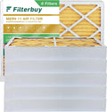 Air MERV (6-Pack) Filters Filterbuy Pleated 10x16x4 AC Furnace HVAC 11