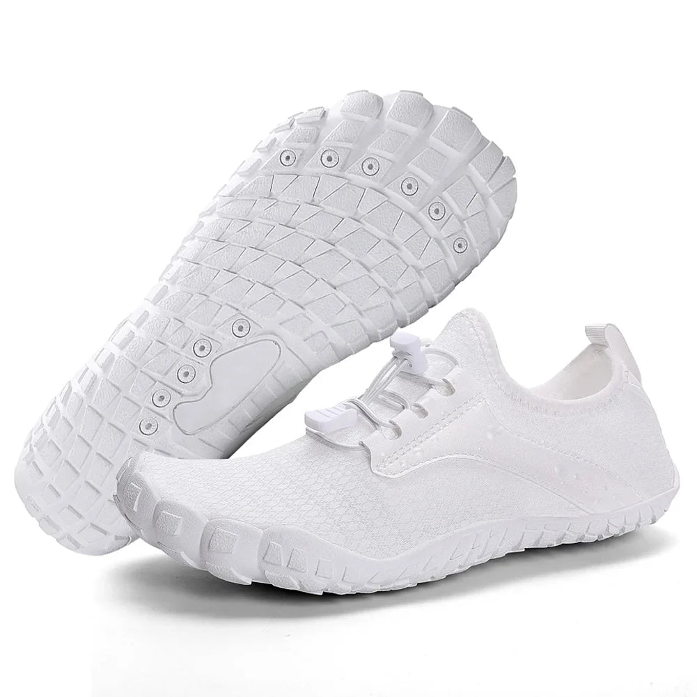 Dry Shoes Non-slip White) Barefoot Shoes for SunyaMood Water Men Quick (38 Beach Women