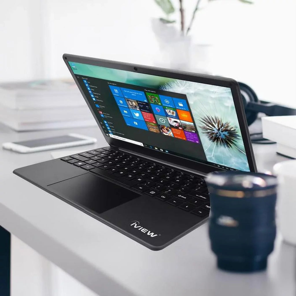 USB 1430NB-14.1in IPS Resolution, 1920x Mouse iView Dual 1080 High and Core, 4GB/64GB