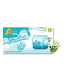 Nitrile Powder Examination Gloves BeeSure Blue Small Cranberry 2926 300/Box Glacier Free