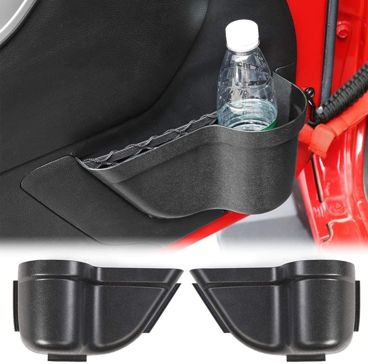 Storage Pockets Teledu Front/Rear Box Door Insert Organizer