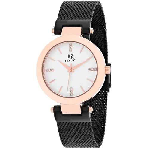 Watch Dial - RB0404 Silver Roberto Women's Cristallo Bianci