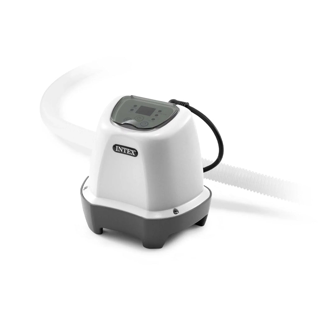Pool Intex Sleek 110-120V Small System, 26661EG Saltwater Clear and Krystal