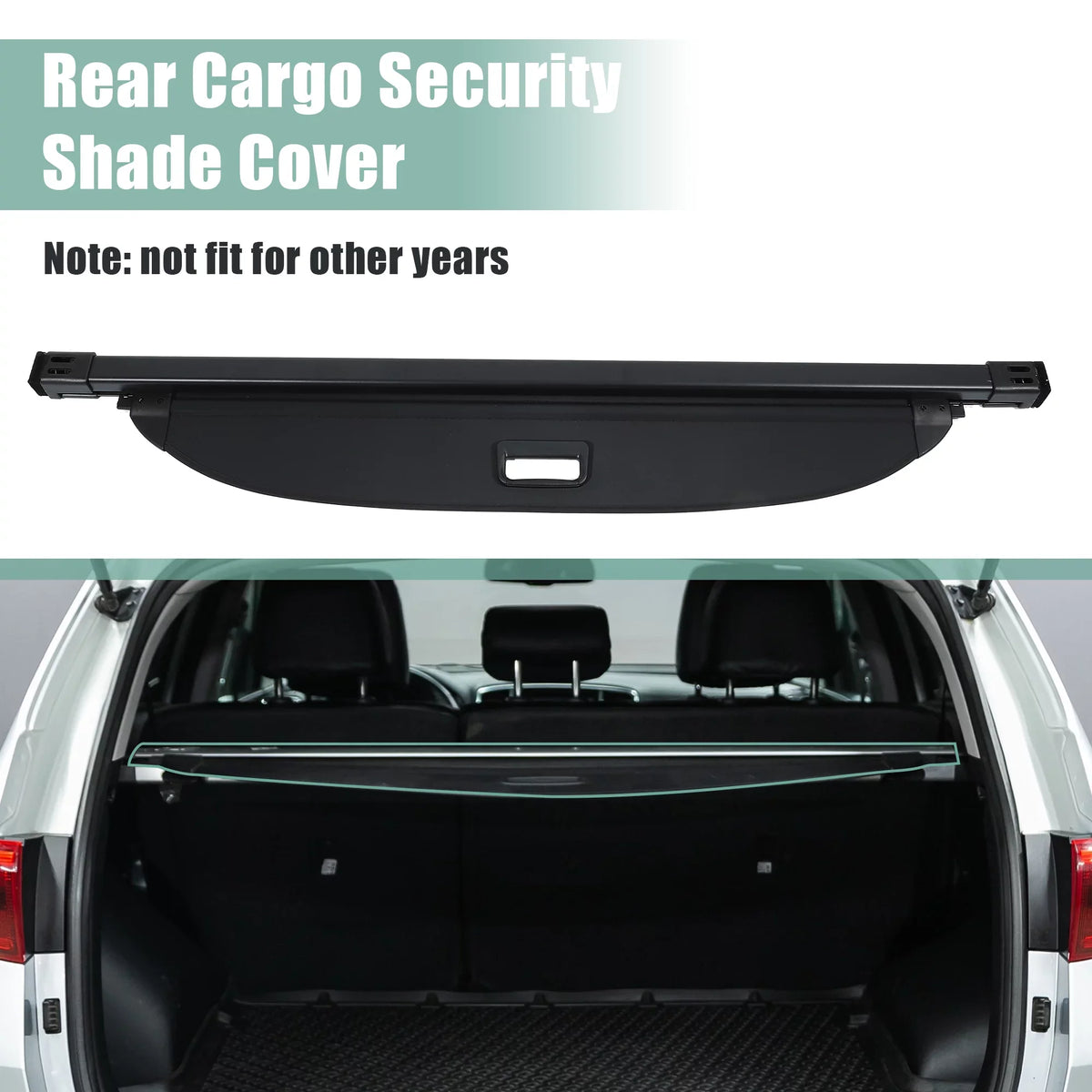 Set Kia Cargo Rear Bargains Sportage for 1 Security 2023 Privacy Cover Cover Retractable Unique Cover Luggage Trunk