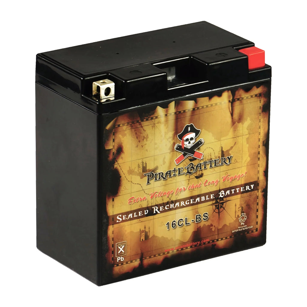 Yb16cl-b (16cl-bs Pirate 12 Cca) Models Battery Battery 1994 Ah, All Other 240 Jet for Ski Sea-doo Volts,19 Brp